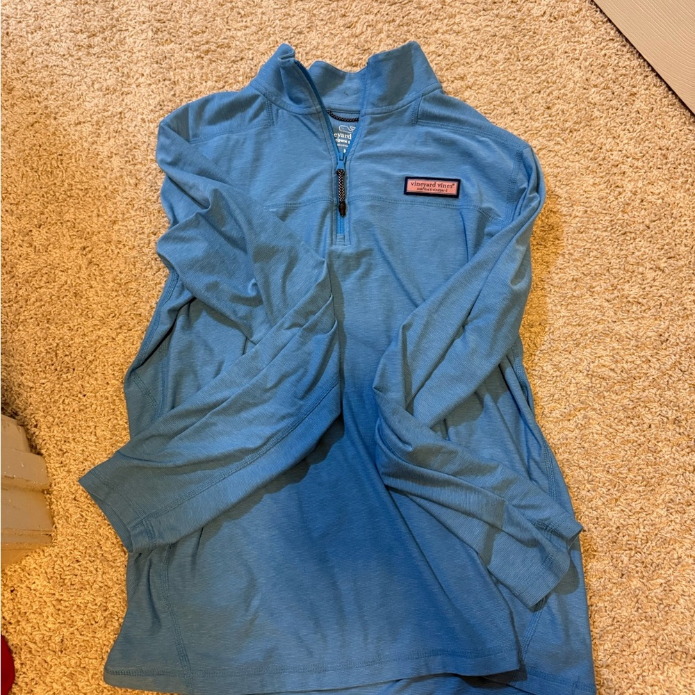 MENS Vineyard Vines quarter zip polo